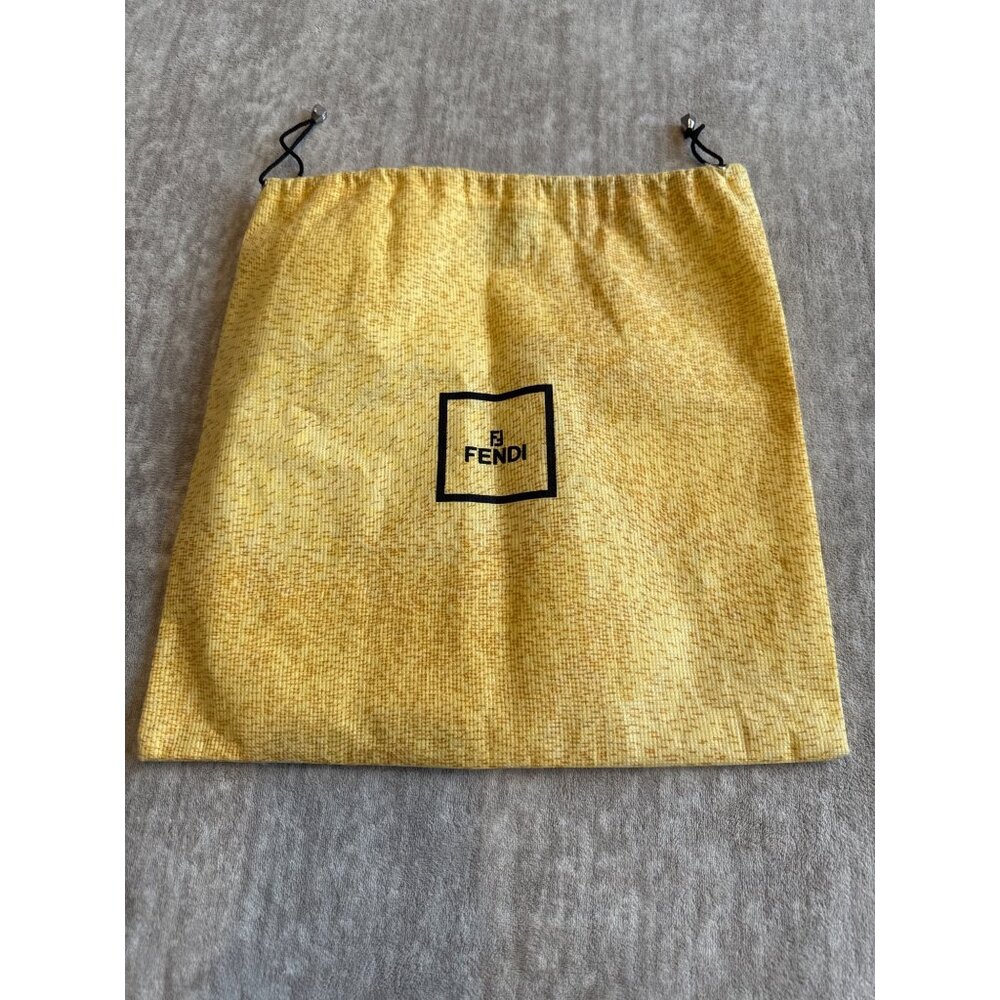 Fendi Drawstring Dust Bag Protector Cover 13.75 x 14